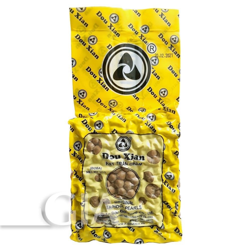 [THÙNG 18 BỊCH] Trân châu Douxian gói 1kg - trà sữa trân châu, topping truyền thống