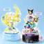 Secret Land Elf Hộp Nhạc Lắp Ráp Kuromi Khối Xây Dựng Đồ Trang Trí Cho Chó Quế