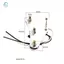Dây nịt dây đàn guitar điện Bộ chuyển đổi 5 chiều 250K Nồi Phụ kiện cho đàn guitar Bộ dây nịt dây có dây sẵn đã qua sử dụng