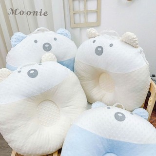 (Sale HOT) Gối Chống Trào Ngược Cho Bé Từ 0-12 Tháng. Chất Nhung Hạt Đậu Cao Cấp, Mềm Mại, Êm Ái