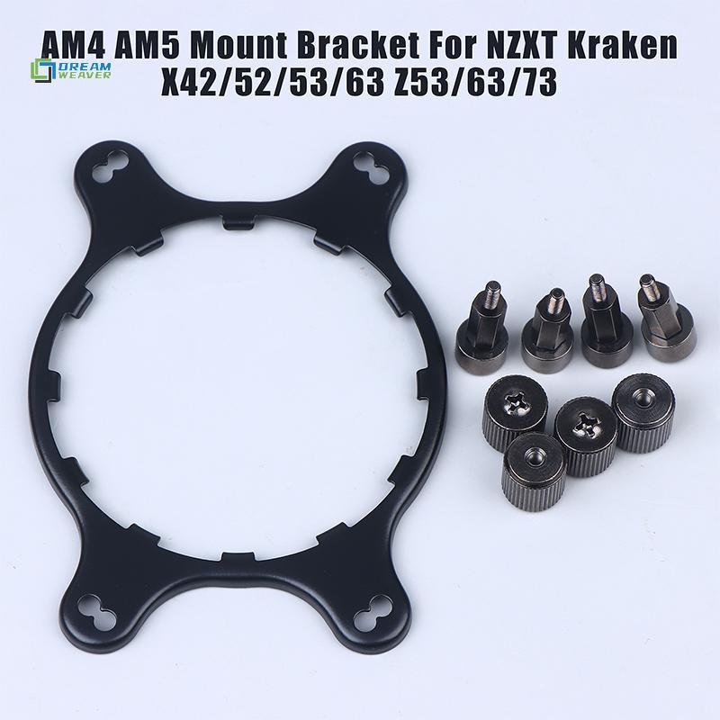 【 Dream Weaver 】 AM4 AM5 Mount Braet Stud Nut Kit cho NZXT Kraken X41 X42 X51 X52 X61 X62 X63 X72 X73 Z63 Z73 mới