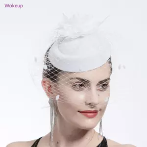 Băng Đô Quấn Tóc Halloween Cosplay Với Lông Vũ và Hình Hoa Deco