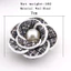 Retro Houndstooth Trang Sức Vải Camellia và Ngọc Trai 26.4.22