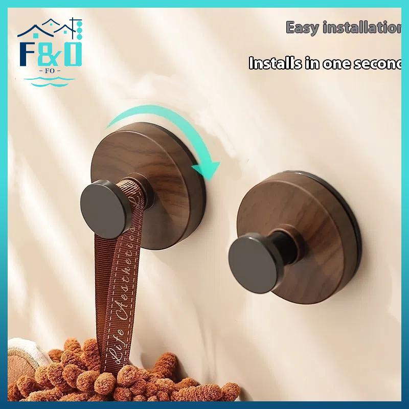 [F & O] 1 / 2 / 4 Móc Cửa Hạt Dính Khăn Tắm Ra No-Drill Móc Treo Áo Treo Tường Cho Nhà Bếp {vn}