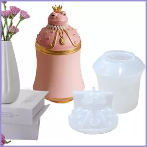 Khuôn trồng cây bằng silicon Linh hoạt Chống dính Dễ dàng tháo ếch DIY Chậu hoa Khuôn để lưu trữ Lọ Hộp đựng đồ trang sức mueadsyvn
