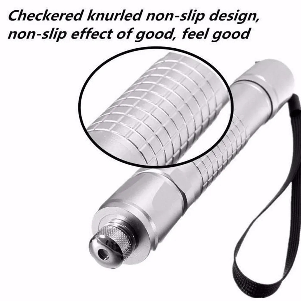 Đèn laser R18 thân Vàng tia Xanh , Bút laser cường độ cao laser