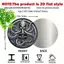 CIFbuy Kraken Gia Vị Rum Bạch Tuộc Vintage Kim Loại Ký Tròn 8 Inch Nhôm Treo Tường Nghệ Thuật Nhà Thanh Quán Rượu Trang Trí