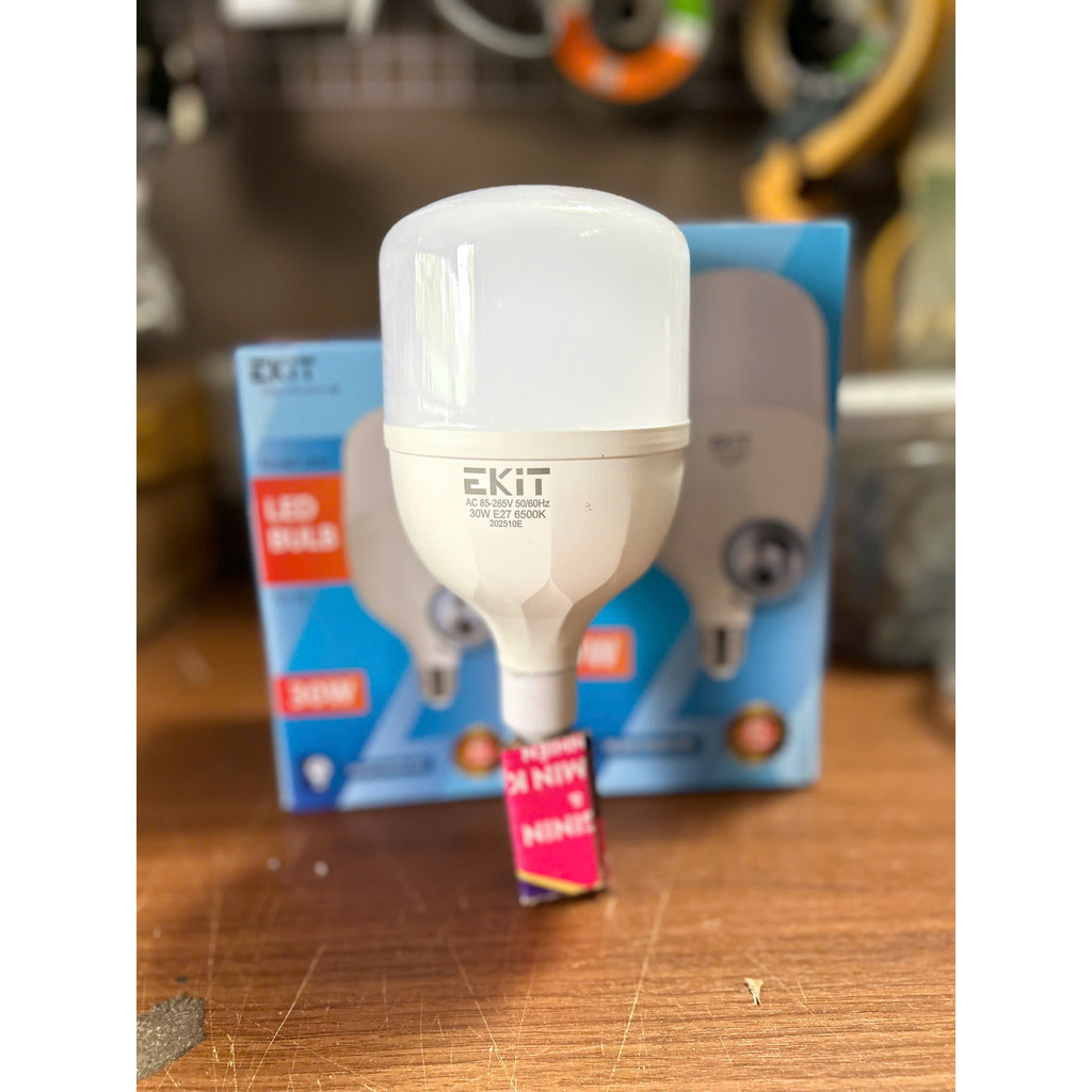 Bóng Đèn LED EKIT 30W / 50W Siêu Sáng E27 – Tiết Kiệm Điện, Ánh Sáng Trắng 6500K, Tuổi Thọ Cao