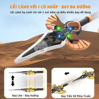 Đồ chơi RC kiếm bay thông minh 360 đèn LED quay có thể sạc lại 3 tốc độ Quà tặng sinh nhật cho trẻ em