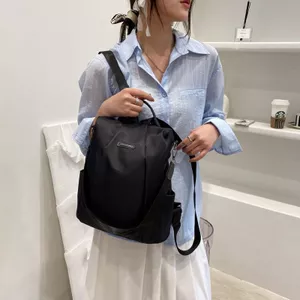 Ba lô Phong Cách Mới Ba Lô Thời Trang Thường Ngày Dung Tích Lớn Đơn Giản Tất Cả Trận Đấu Schoolbag Đi Chơi Nữ Túi Chống Trộm