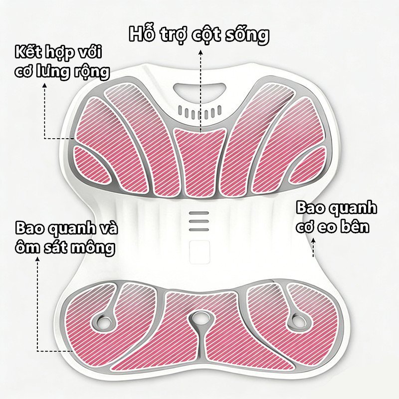 ghế bệt công thái học tựa lưng hỗ trợ cột sống ngồi lâu thoải mái ghế sàn đa năng cho phòng học