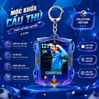 [Mùa 26UCL FCM] Móc Khóa Cầu Thủ Thẻ Cầu Thủ FC Mobile Mùa Thẻ 26UCL - Chú Tư Shop