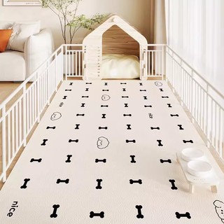 Thảm cho chó hoạt hình, Thảm cho chó Playpen Pee cho chó con Mèo, Thảm trải sàn cho thú cưng PVC chống thấm nước| Dễ dàng làm sạch, chống trượt và chống bẩn