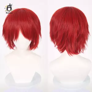 Tóc giả nam đa năng nhiều màu sắc, ngắn tự nhiên cho cosplay và mở rộng tóc