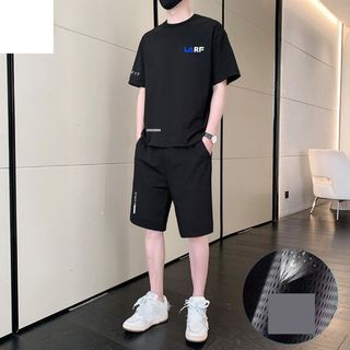 Đồ Bộ Quần Áo Thể Thao Nam Mùa Hè Chất Thun Lạnh Co Giãn 4 Chiều Gía rẻ  012