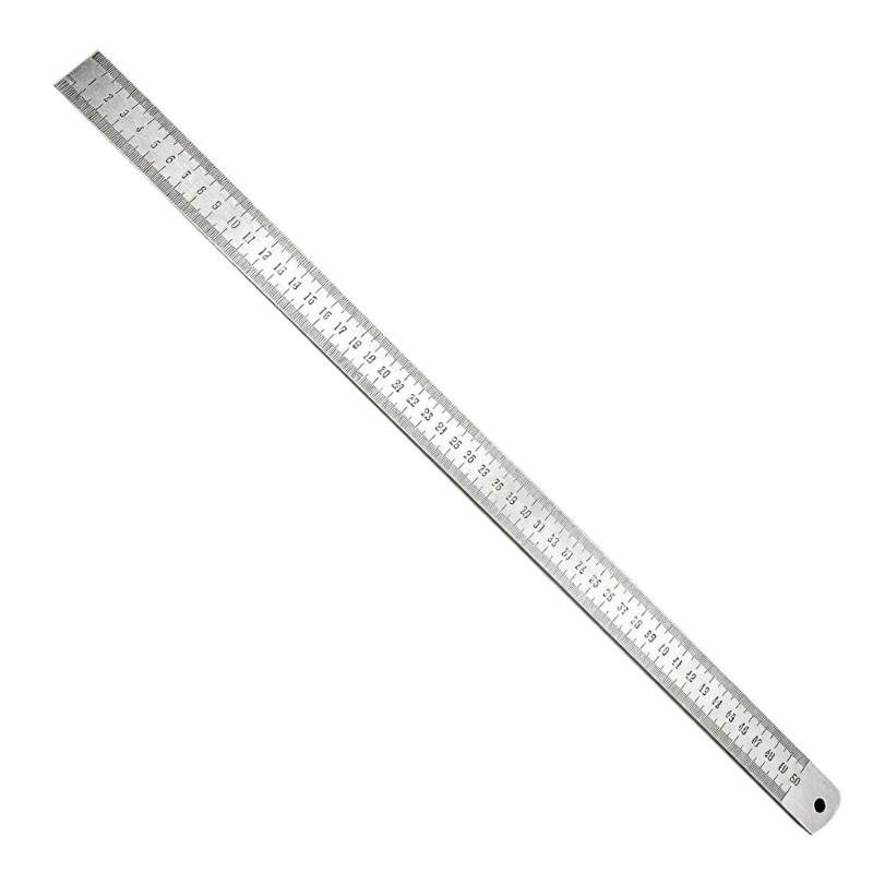 Thước thép không gỉ dày MOON 2 5Mm Lý tưởng cho chế biến gỗ và soạn thảo Phạm vi 50Cm