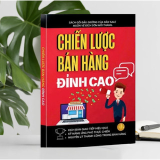 Combo 2 Cuốn Sách: Chiến Lược Bán Hàng Đỉnh Cao + Bán Chạy Như Điên