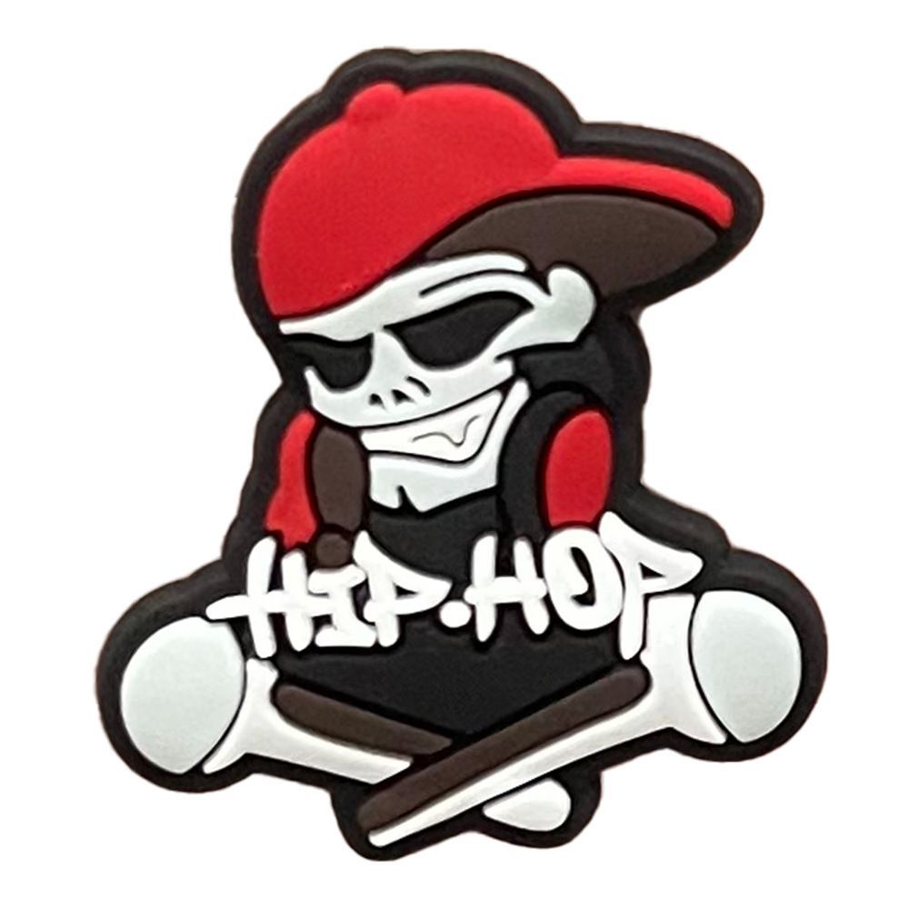 Set charm gắn dép cross HIP-HOP , Nút gắn phụ kiện sticker trang trí dép cross CROSS TREND