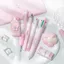 Bộ Văn Phòng Phẩm BEABOUT, Bút Gel Hoa Dễ Thương 7 Trong 1, Bộ Đồ Dùng Học Tập Di Động Bút Chì Tẩy Học Sinh