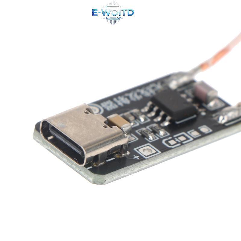 Bộ cuộn dây phát điện không dây cảm ứng E-WOITD TYPE-C 5V cho mô-đun LED Sạc từ xa DIY Chiếu sáng gia đình E-WOITD