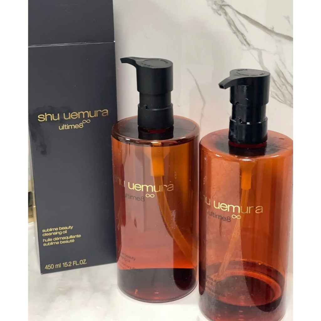 [Chính Hãng] Shu Uemura Advanced Ultime8 Sublime Tsubaki Cleansing Oil 450ml Làm Sạch Sâu Fullsize