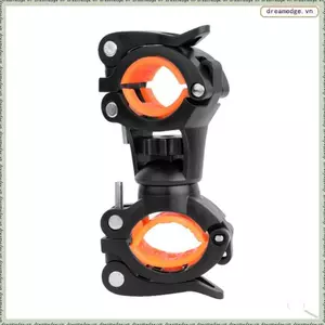 Giá đỡ đèn xe đạp đa chức năng 360° Giá đỡ gắn có thể xoay được cho xe đạp đường trường, tương thích với phụ kiện đi xe đạp