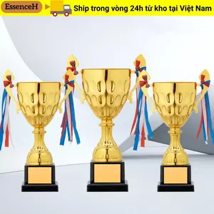 Cúp vàng ESSENCEH, Giải thưởng bóng đá Thủ công Quà lưu niệm Cốc nhỏ cho trẻ em, Cúp công ty kim loại mô hình chất lượng cao cho cuộc thi thể thao đội