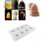Khuôn Silicon Trứng Phục Sinh Tám Lỗ Ba Chiều Hình Trứng Thạch Cao Khuôn DIY Handmade Trang Trí Nhà Cửa Cho Lễ Phục Sinh