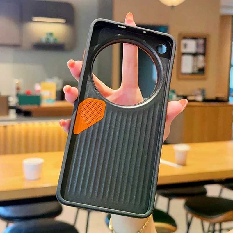 Ốp bảo vệ nâng cao ống kính lỗ thông hơi màu cam cho OPPO Find X9 Ultra X9s Pro X9 Pro X8 Ultra X8s + Vòng hút từ tính Vỏ mỏng