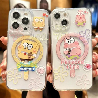 🔷Vỏ bảo vệ iPhone trong suốt nam châm họa tiết họa hoa độc đáo, không ố vàng chống va đập bền lâu in sắc nét không mờ