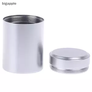 Bigapple 1x Bạc Chống Kín Hơi Hộp Đựng Nhôm Herb Sh Kim Loại Kín Lon Trà Bình RDG