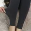 PNPIA- Mùa Thu Đông Người Phụ Nữ thi Ấm Quần Legging Màu Kẹo Chải Than Co Giãn Lông Cừu Mềm Lót Nhiệt Quần Legging