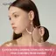 AqToCna 10-500 Miếng Dán Ủng Hộ Earlobe Khỏa Thân / Trong Suốt Để Ngăn Ngừa Co Giãn Hoặc Torn Bảo Vệ Giảm Căng Thẳng Từ Bông Tai Nặng AqToCna