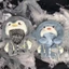 20cm Quần Áo Cho Bé Sang Trọng Chim Cánh Cụt Dễ Thương Cotton Búp Bê Mùa Đông Quần Áo Nhỏ Áo Choàng Búp Bê Trang Điểm Đèn Quần Áo Cho Bé