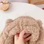 AqToCna Mới Gấu Dễ Thương Mũ Tai Khăn Găng Tay Bộ Mùa Đông Nữ Beanies Mũ Ấm Áp Thường Ngày Sang Trọng Mũ Thường Ngày Lông Cừu Chắc Chắn Cô Gái Kawaii Hiện Nay AqToCna