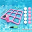 Trò chơi bể bơi bơm hơi PVC Flamingo Bảng nổi ngoài trời Vòng ném hoạt động cho sân sau tiệc nghỉ mát gia đình công viên