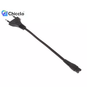 Dây sạc lỗ kép EU 220V Ac Đa năng để sạc lại Đèn pin nhẹ mạnh 1101 1106 1108 Đẹp