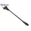 Dây sạc lỗ kép EU 220V Ac Đa năng để sạc lại Đèn pin nhẹ mạnh 1101 1106 1108 Đẹp