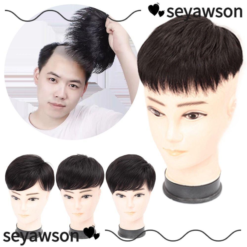 Seyawson Tóc Giả Nam Tổng Hợp Tóc Giả Nối Dài Thời Trang Lncrease Tóc