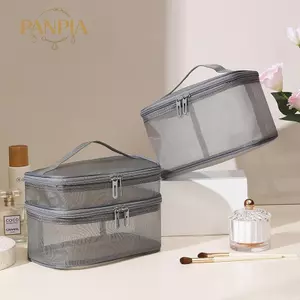 PNPIA- Túi Đựng Mỹ Phẩm Dung Tích Lớn Du Lịch Túi Vệ Sinh Tiện Lợi Du Lịch Ngoài Trời Túi Bảo Quản Nữ Chống Thấm Nước Hộp Đựng Trang Điểm Mới