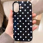 Ốp Lưng Cho Iphone Air 17 11 12 16 13 15 14 Pro Max 16 7 14 15 8 6s Plus XR Bìa mềm chấm bi đơn giản thời trang