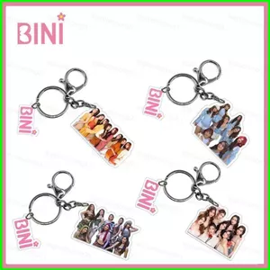 HT3 BINI Aiah Colet Maloi Gwen Stcey Mikha Jhoanna Sheena acylic móc khóa móc khóa túi ảnh mặt dây chuyền TH3