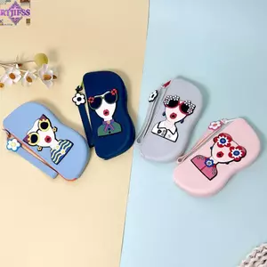 Túi đựng đồ nhỏ RTJIFSS, Túi đựng kính chống bụi bằng silicon, Ví đựng tiền xu chống nước đa chức năng di động