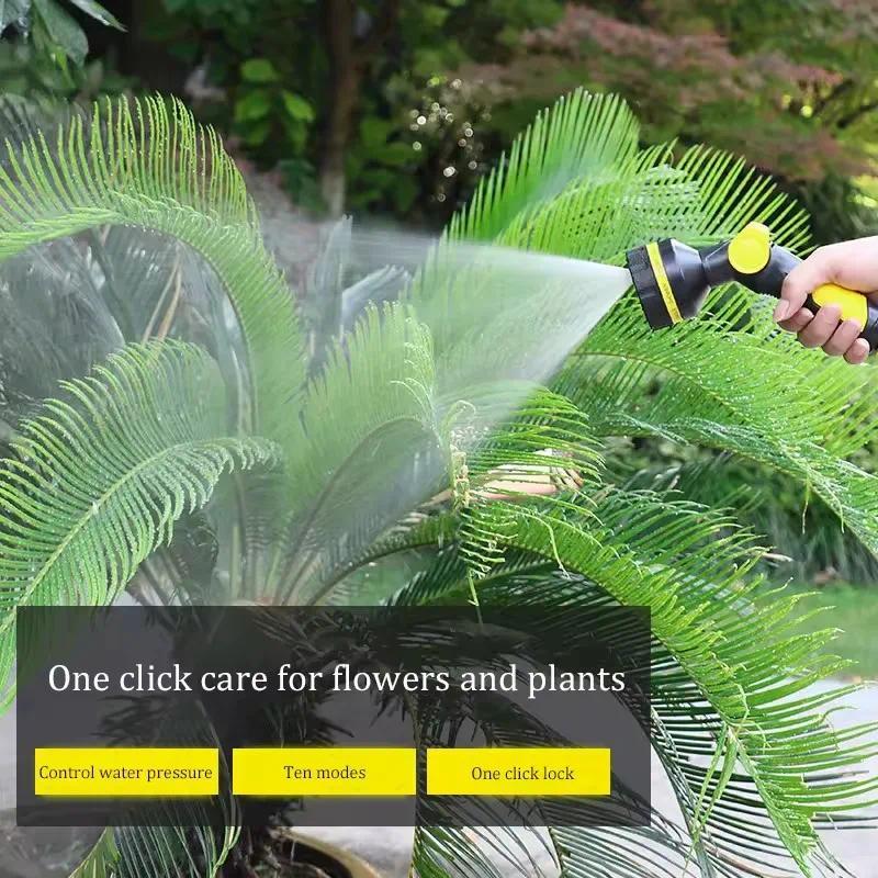 [Sẵn sàng] Máy rửa áp lực 10 chế độ đa chức năng cầm tay Súng phun nước trong vườn Máy phun nước áp lực cao hạng nặng Tưới tưới vườn Dụng cụ làm vườn