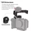 Guansfs Tay cầm máy ảnh guansfs với nhiều lỗ vít 1/4in và 3/8in Tay cầm đa năng dành cho máy ảnh DSLR Chức năng thân thiện với người dùng Bốn đế gắn giày lạnh