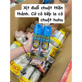 Chai Xịt Đuổi Chuột Rat Off Anti Rat Spray Thái Lan 200ml
