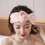 Rửa Mặt Sang Trọng Tóc Dây Tóc Phụ Kiện Tóc San Hô Lông Cừu Rửa Trang Điểm Nơ Dễ Thương Tóc