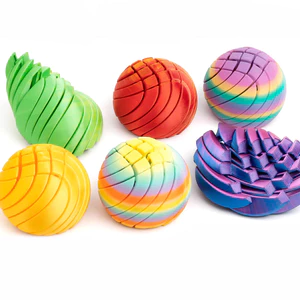 3D In Bánh Răng Bóng Quay Xếp Hình Fidget Đồ Chơi Slime Bóng Giảm Căng Thẳng Lo Âu Thư Giãn Kid Đồ Chơi Tương Tác Quà Tặng
