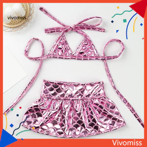 Đầm Bikini Cho Chó Nàng Tiên Cá Lấp Lánh Đồ Bơi Cân Sáng Bóng Trang Phục Đi Biển Mùa Hè Cho Chó Mèo Nhỏ Vừa – Trang Phục Thú Cưng Bên Biển Dễ Thương Bikini Thú Cưng Thời Trang