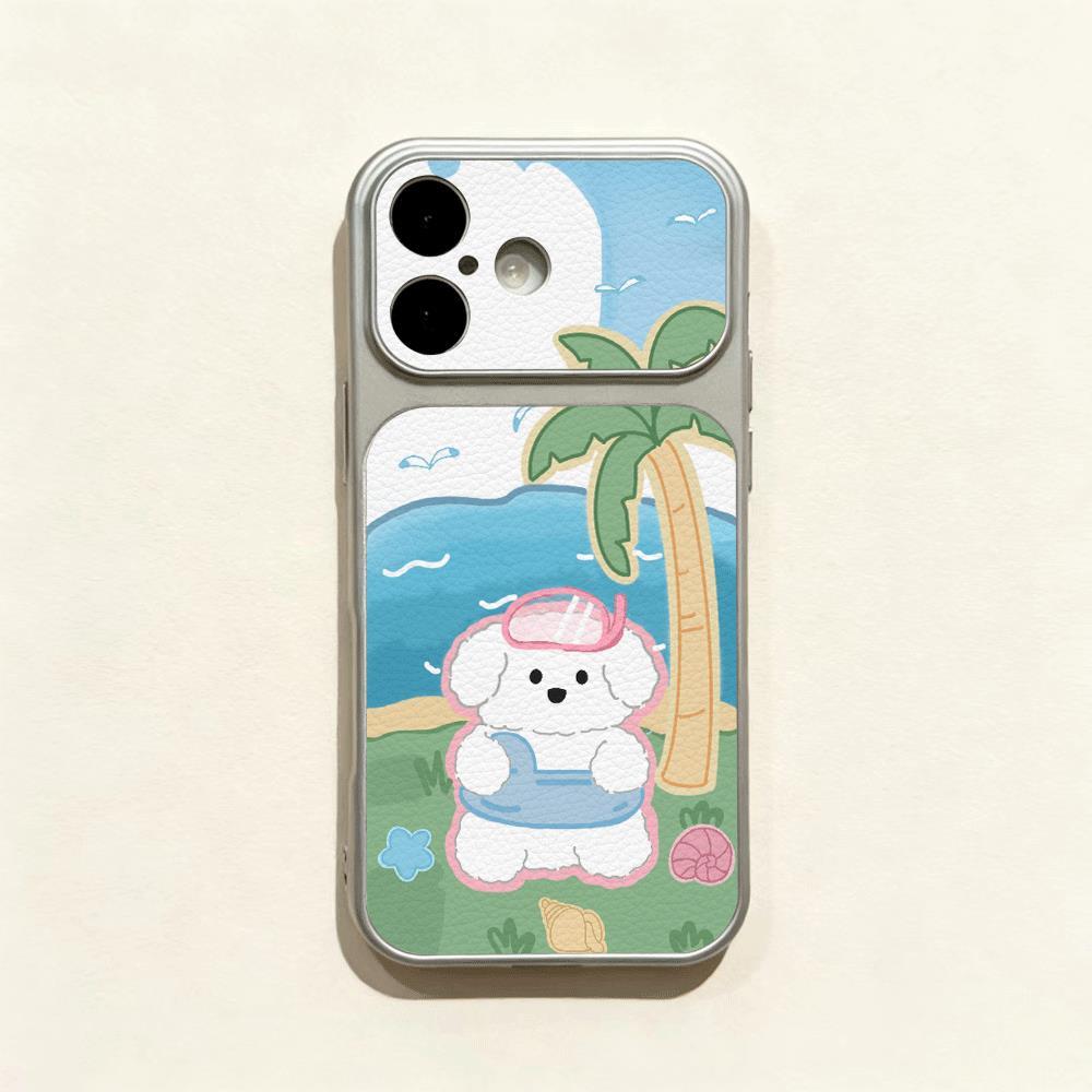 Sea Puppy cho trường hợp iPhone 17pro iPhone 16/15/14pro chống rơi